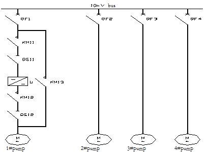 variable speed drive with "one drive one" scheme